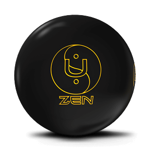 2022 900 Global Zen U bowling ball with lightweight core, 74-76 durometer rating, 1000 grit finish, med-high flare potential, symmetrical weightblock, s35 Urethane+ coverstock